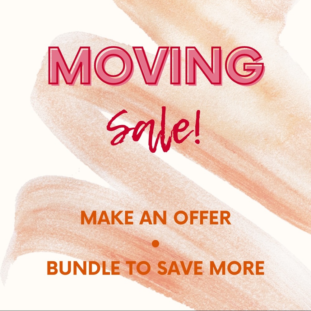 Moving sale! Make an offer!